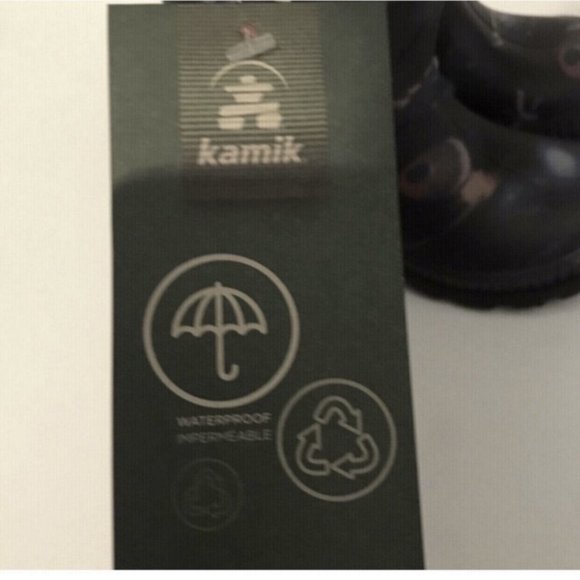 NWT Kamik Stompspace Rain Boots Size 6 - Picture 7 of 10